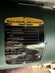 Baldor Reliance VEUHM3546T Electric Motor With Reducer. Fixed Price $1250.00.