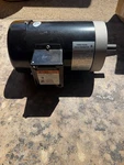 Hp Phase Ge Motor 56C Frame 1800 Rpm Tefc 230 / 460 Volt Hz. Fixed Price $135.00.