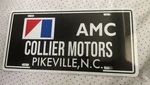 Metal License Plate Collier Motors Amc Seen On American Pickers Free Ship-sale!!. Fixed Price $25.99.