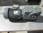 Flender CAD48-G80M4 Gearbox 7RPM Output 242.86:1 Ratio 30MM Bore 1HP Motor 480V. Fixed Price $799.99.