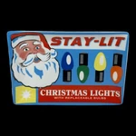Boston Warehouse "stay Lit Christmas Lights" Catch All Dish Retro Box Cover 2006. Fixed Price $32.19.
