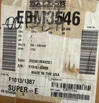 New-openbox: Baldor EBM3546-1HP-3PHASE-208-230/460V-60HZ/1750RPM. Fixed Price $499.00.