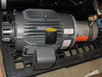 Baldor IDNM3770T 7.5HP Motor, 1760RPM, 213TC Frame, 230/460V W/ Bieri Hyd Pump. Fixed Price $1130.00.