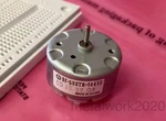 Mabuchi RF-500TB Motor, 5VDC (1.5V-9V), 2500-3100RPM, 120MA (540MA Max). Fixed Price $5.99.