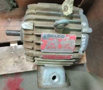 Delco Ac Motor 182 Frame Model G1400-2DR Ph 230/460 V 3/4 Hp 1165 Rpm 51209LR. Fixed Price $225.00.