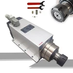 220V Cnc Square Spindle Motor With Flange 6KW ER32 0.118"-0.787" Electric. Fixed Price $565.88.