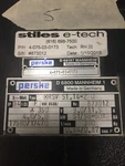 Perske Router Motor Part # 4-075-03-0173. Fixed Price $250.00.