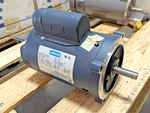New Leeson 3/4 Hp Phase Motor 100026.00 115/230 Volt 1725 Rpm S56C Frame. Fixed Price $358.00.