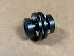 Ruland 1-1/8" Aluminum Double Clamp Motor Shaft Coupling Servoflex. Fixed Price $39.00.