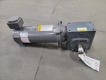 Boston F721-60-B5-J 60:1 Ratio Right Angle Worm Gear Reducer W/ Electric Motor. Fixed Price $309.12.