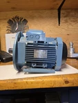 Abb M2AA100LB-4 Mounting Flange Damaged But Bolts Holes Still Good. Fixed Price $350.00.