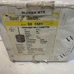 SE3588 Smart Electric Blower Motor 1/3 Hp 1075RPM 208-230V. Fixed Price $100.00.
