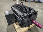 Weg 300HP Ac Motor, 449T Frame, 1185RPM, Roller Bearing, 12 Lead, Class. Fixed Price $17000.00.