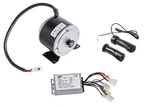 Electric Motor Kit Over Volt 500W 36V Currie XYD-6B2 Controller And Throttle. Fixed Price $123.59.