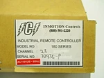 New Ici Ser. 180 Industrial Inmotion Control Channel 23 AC110V W/radio Remote. Fixed Price $224.25.