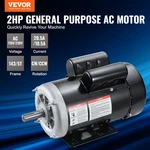 2HP Electric Motor 1725 Rpm, Ac 115V/230V, 143/5T Frame, Air Compressor. Fixed Price $254.40.