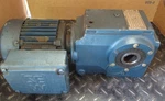 Sew Eurodrive DFT71D6 Motor W/ Reducer KA46TDT71D6, Ratio: 93.57. Fixed Price $179.99.