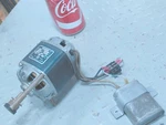 Bodine Electric Ac Motor 1/40HP, 115V, 1725RPM, 3" Dia. 1/4" Shaft (#KCI-43). Fixed Price $87.98.