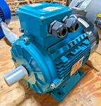 New Brook Crompton 5.5 Hp Motor 208-230/460 Volt 3510 Rpm 112 Frame. Fixed Price $487.00.