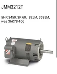 Baldor Reliance Industrial Motor 5HP, 208-230/460 Volts, 3450 Rpm, 13-12.2/6.1. Fixed Price $750.00.
