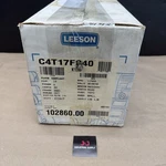 New Leeson 1/2HP Motor C4T17FC40 208-460V 1725RPM Warranty. Fixed Price $350.00.