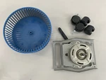Dehumidifier Parts Lot Welling Motor Fan Wheel Casters Hvac Repair Components. Fixed Price $20.00.