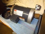 Dayton 3N266C Industrial Motor, 2HP, 3PH, 1725RPM, 56C Frame, Tefc, Cont. Duty. Fixed Price $125.00.