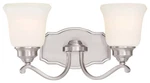 Minka Lavery Savannah Row Brushed Nickel Bath LIGHT-3322-84. Fixed Price $83.00.