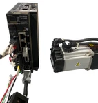 Omron 200W Servo Drive + Motor All Conncection Cables ( $4000 Value). Fixed Price $580.00.