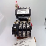 New Abb/ge CR306B002 Magnetic Motor Starter Size 3-POLES, 18 A, 120V Ac. Fixed Price $200.00.