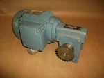 Leroy Somer Gear Motor MVAS1M11G 4R2132 30:1 220-480V Used. Fixed Price $220.00.