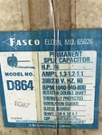 Fasco D864 Motor 1/6 Hp 1.3-1.2-1.1 208/230V 60HZ 1040-940-800 Rpm. Fixed Price $100.00.