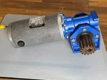 Motovario Right Angle Worm Gear Reducer With Groschopp PM8014 Motor. Fixed Price $99.00.