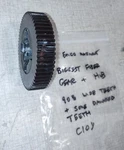 Emco Maximat V10P V8.6 Lathe Headstock Parts: Biggest Fiber Gear & Hub C10Y. Fixed Price $72.00.