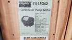 4FG42 Carbonator Pump Motor, 1/3 Hp, 1725 Rpm, 115 Vac, New. Fixed Price $215.00.
