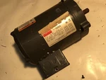 Dayton 1Z955 Motor 1/2 Hp 3450 Rpm 3PH 56C Frame 60HZ 208-230/460V (1). Fixed Price $200.00.