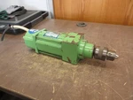 Shino Electric Ac Motor W/ Drill Chuck S8913 200V 1.7A 3380RPM 400W 2P Used. Fixed Price $150.00.