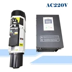 220V 9KW Atc Air Cooled Spindle Motor With Frequency Converter And Tool Holder. Fixed Price $2184.08.