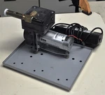Pittman Parker Squared Vacuum Pump With 15V Power Pack Commercial Surplus. Fixed Price $69.95.