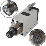 220V Square Spindle Motor With Flange 4.5KW ER32 Cnc 18000RMP. Fixed Price $562.12.