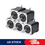 Stepperonline 5PCS Nema Motor 84OZ.IN 4-LEAD 17HS19-2004S1 3D Printer. Fixed Price $51.99.