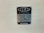 Dunlap 1/3 Rd Horsepower Split Phase Electric Motor New Metal Id Tag - Sears Roe. Fixed Price $13.99.