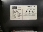 Weg JM015502PW01 Hp Phase Tefc Industrial Motor 575 V Pole 3,450 Rpm. Fixed Price $1800.00.