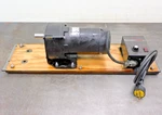 Bodine 42D5BEPM-E2 Gearmotor 130V 1/4HP 250 Rpm W/ Baldor BC138 Speed Control. Fixed Price $563.00.
