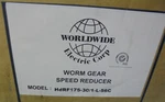 Worldwide Electric Corp HDRF175-30/1-L56C Worm Gear Speed Reducer. Fixed Price $299.99.