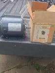 Leland Faraday M-1502 Split Phase Fan Duty Motor 1/6HP Enclosed Air Over Nos. Fixed Price $164.80.