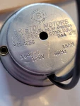 Bristol Motors Model: 425C 184K-Y 1RPM 60HZ Timer. Fixed Price $6.80.