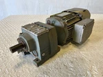 Sew-eurodrive R37DRE90M4BE2HR/Z Gearmotor, 1.5HP, 18.05 Ratio, 1740RPM, #98972. Fixed Price $600.00.