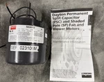 Dayton 5K001D Shaded Pole Electric Motor - 1/20 Hp, 1550 Rpm, 115V (working). Fixed Price $49.99.