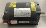 Gast 2567-D122-G471 Rotary Vane Vacuum Pump Motor 1725RPM 1-1/2HP 3PH (R23). Fixed Price $200.00.